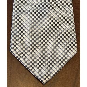 Comoseta Blue 100% Silk Men’s Neck Tie Made In China